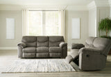 Alphons Putty Sofa and Loveseat by Ashley at Eve Furniture