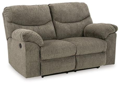 Alphons Putty Sofa and Loveseat by Ashley at Eve Furniture