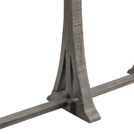 Alpine Brown Console Table by Crestview at Eve Furniture