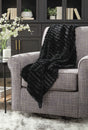 Alsonwell Black Throw by Ashley at Eve Furniture
