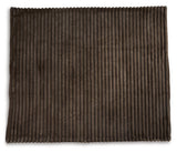 Alsonwell Brown Throw by Ashley at Eve Furniture
