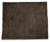 Alsonwell Brown Throw by Ashley at Eve Furniture