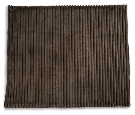 Alsonwell Brown Throw by Ashley at Eve Furniture