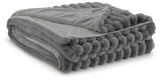 Alsonwell Gray Throw by Ashley at Eve Furniture