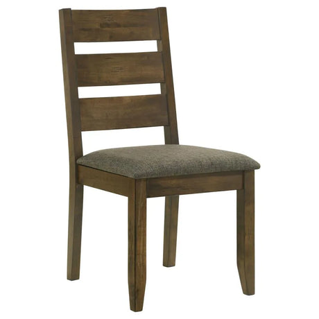 Alston Knotty Nutmeg/Gray 5-Piece Dining Set by Coaster at Eve Furniture