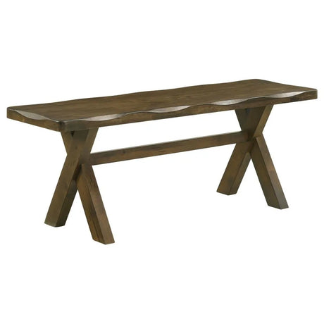 Alston Knotty Nutmeg/Gray 6-Piece Dining Set by Coaster at Eve Furniture