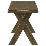 Alston Knotty Nutmeg/Gray 6-Piece Dining Set by Coaster at Eve Furniture