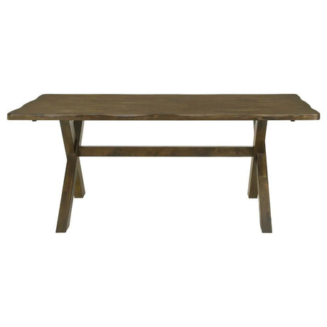 Alston Knotty Nutmeg/Gray 6-Piece Dining Set by Coaster at Eve Furniture