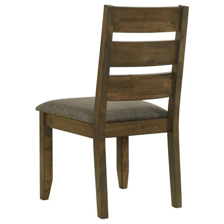 Alston Knotty Nutmeg/Gray 6-Piece Dining Set by Coaster at Eve Furniture
