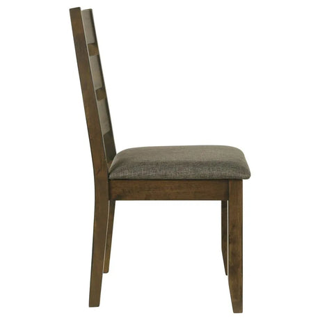 Alston Knotty Nutmeg/Gray 6-Piece Dining Set by Coaster at Eve Furniture