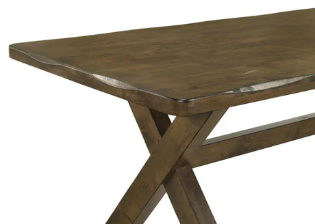 Alston Knotty Nutmeg/Gray 7-Piece Rectangular Dining Set by Coaster at Eve Furniture