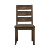 Alston Knotty Nutmeg/Gray Ladder Back Dining Side Chairs, Set of 2 by Coaster at Eve Furniture
