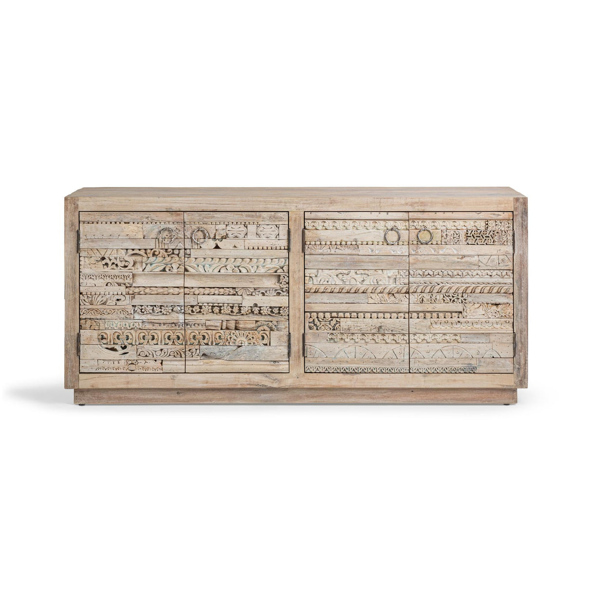 Alta 4 Door Cabinet - Butterwood Blend by Classic Home at Eve Furniture