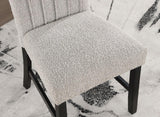 Alta Gray/Black Side Chair by Furniture of America at Eve Furniture
