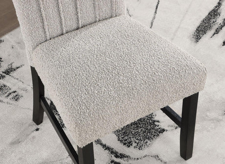 Alta Gray/Black Side Chair by Furniture of America at Eve Furniture