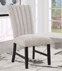 Alta Gray/Black Side Chair by Furniture of America at Eve Furniture