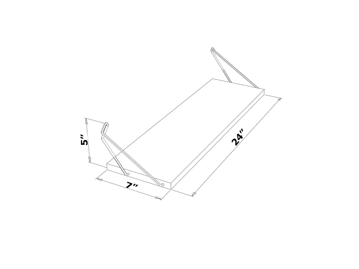 Altai Triple Shelf by Furnia at Eve Furniture