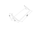 Altai Triple Shelf by Furnia at Eve Furniture