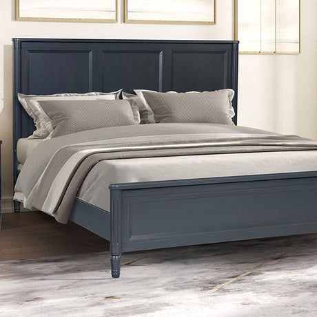 Altamira Malta Blue 5-Piece Queen Bedroom Set by Furniture of America at Eve Furniture