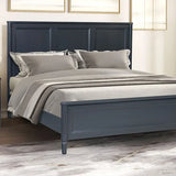 Altamira Malta Blue 4-Piece Queen Bedroom Set by Furniture of America at Eve Furniture