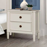 Altamira White 5-Piece Queen Bedroom Set by Furniture of America at Eve Furniture