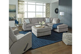 Altari Alloy 2-Piece Sleeper Sectional with Chaise by Ashley at Eve Furniture