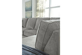Altari Alloy 2-Piece Sleeper Sectional with Chaise by Ashley at Eve Furniture