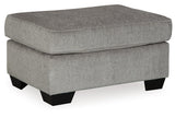 Altari Alloy Chair and Ottoman by Ashley at Eve Furniture