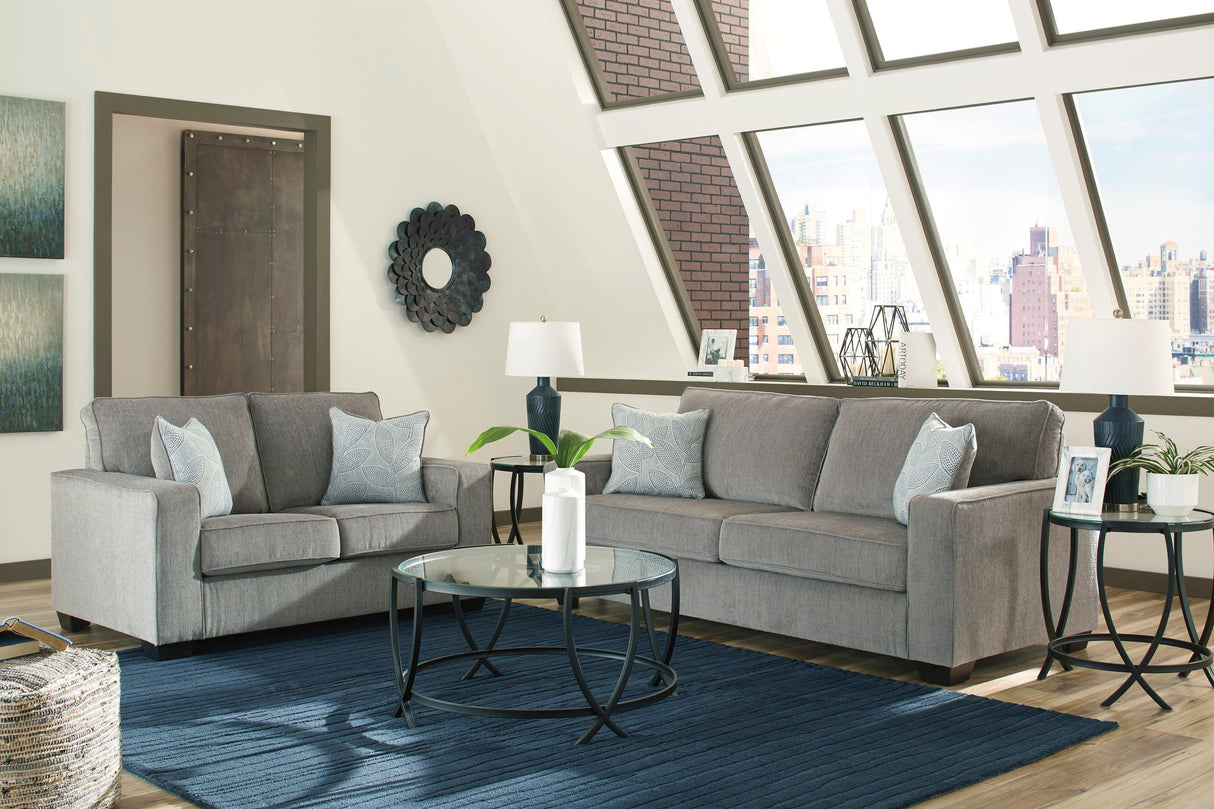 Altari Alloy Living Room Set by Ashley at Eve Furniture
