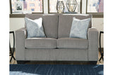 Altari Alloy Loveseat by Ashley at Eve Furniture