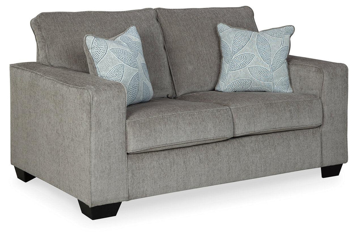 Altari Alloy Loveseat by Ashley at Eve Furniture