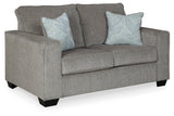 Altari Alloy Loveseat by Ashley at Eve Furniture