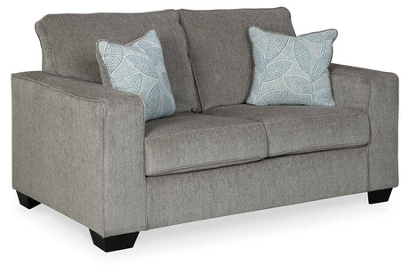 Altari Alloy Loveseat by Ashley at Eve Furniture