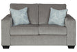 Altari Alloy Loveseat by Ashley at Eve Furniture
