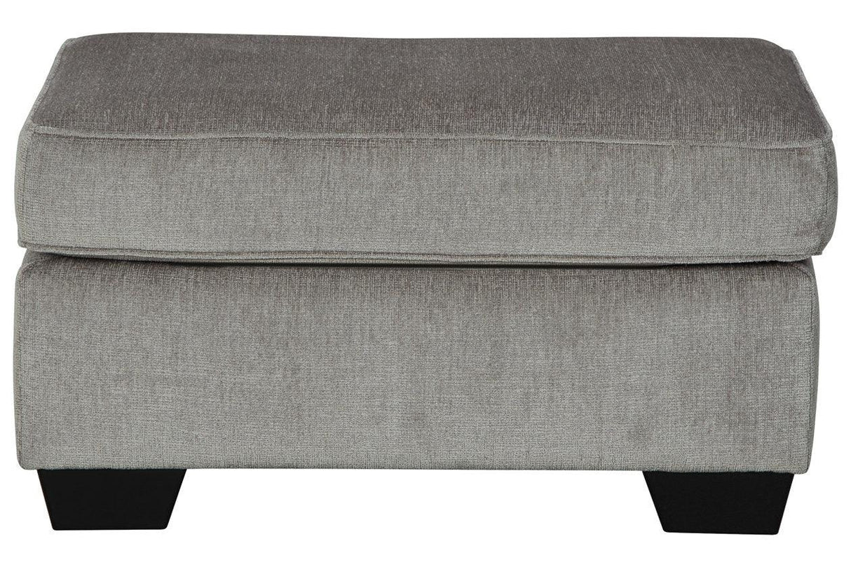 Altari Alloy Ottoman by Ashley at Eve Furniture