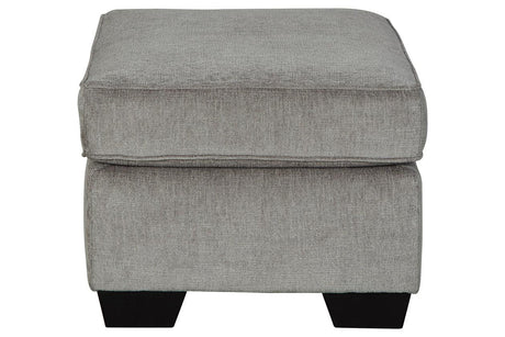 Altari Alloy Ottoman by Ashley at Eve Furniture