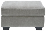 Altari Alloy Oversized Accent Ottoman by Ashley at Eve Furniture