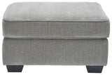 Altari Alloy Oversized Accent Ottoman by Ashley at Eve Furniture