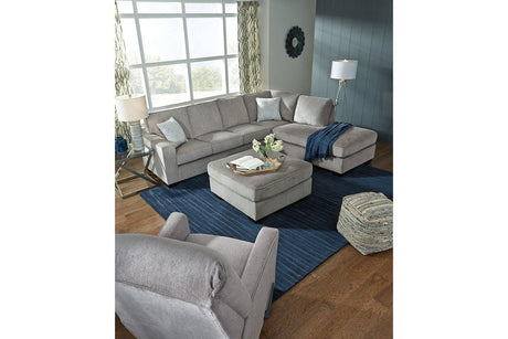 Altari Alloy Oversized Accent Ottoman by Ashley at Eve Furniture