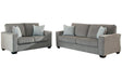 Altari Alloy Sofa and Loveseat by Ashley at Eve Furniture