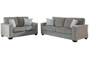 Altari Alloy Sofa and Loveseat by Ashley at Eve Furniture