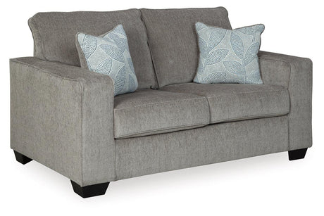 Altari Alloy Sofa and Loveseat by Ashley at Eve Furniture