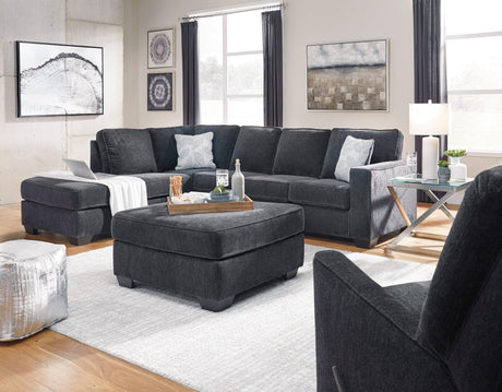 Altari Slate 2-Piece Left Arm Facing (Left Arm Facing (LAF)) Chaise Sectional by Ashley at Eve Furniture