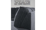 Altari Slate 2-Piece Sectional with Chaise by Ashley at Eve Furniture
