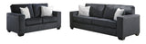 Altari Slate Living Room Set by Ashley at Eve Furniture