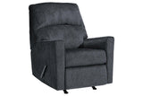 Altari Slate Manual Recliner by Ashley at Eve Furniture