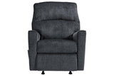 Altari Slate Manual Recliner by Ashley at Eve Furniture