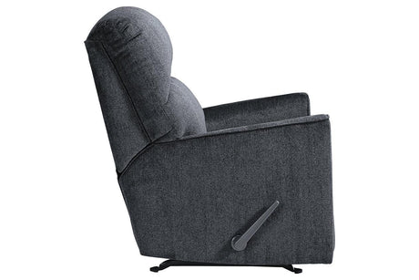 Altari Slate Manual Recliner by Ashley at Eve Furniture