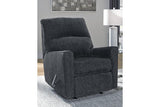 Altari Slate Manual Recliner by Ashley at Eve Furniture