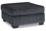 Altari Slate Oversized Accent Ottoman by Ashley at Eve Furniture